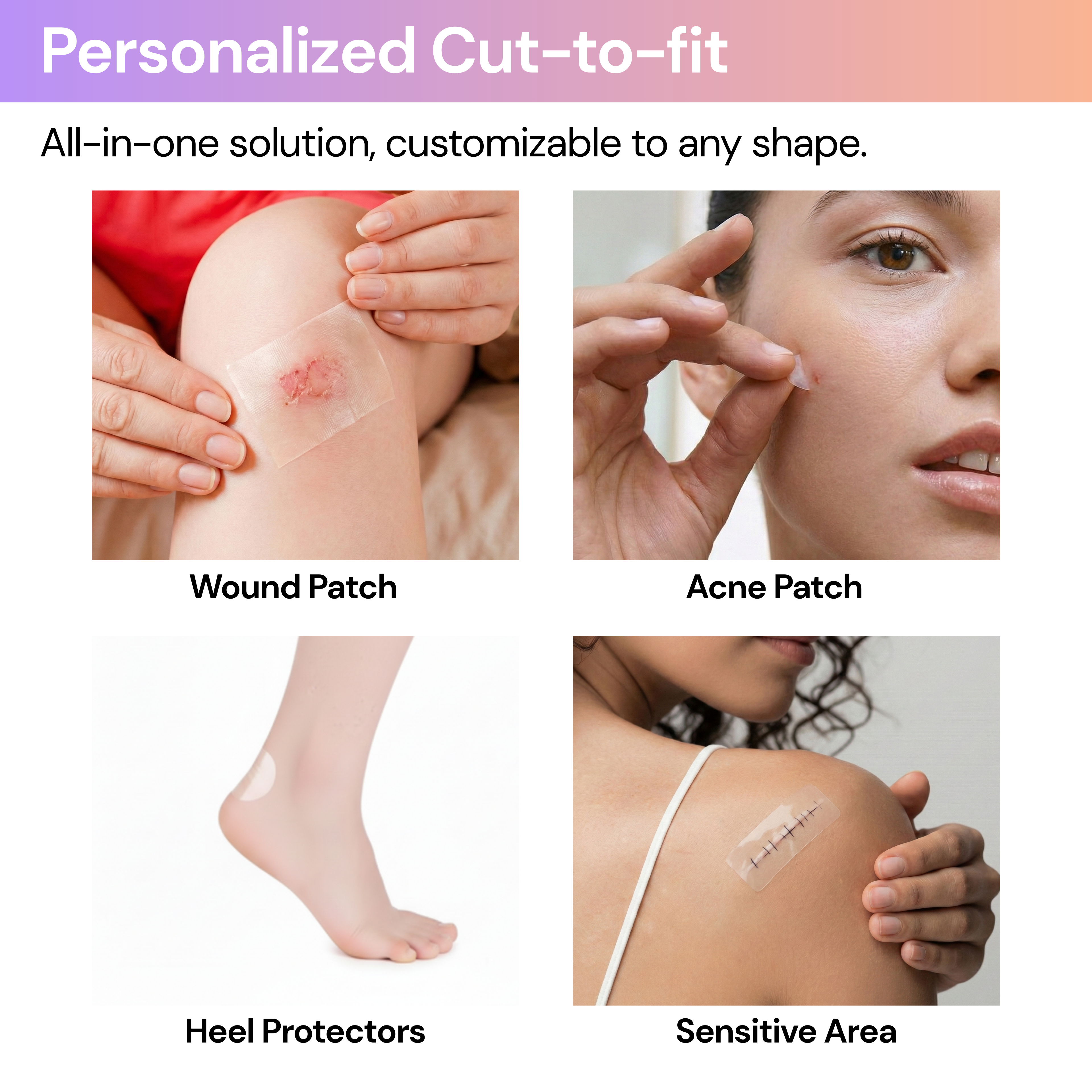 Medical Grade Hydrocolloid Dressing Roll